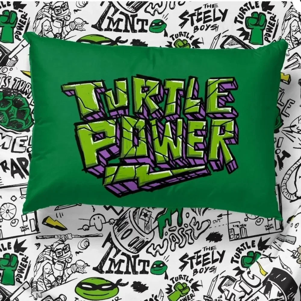 NEW Teenage Mutant Ninja Turtles Kids 3pc Microfiber Twin Sheet Set Nickelodeon